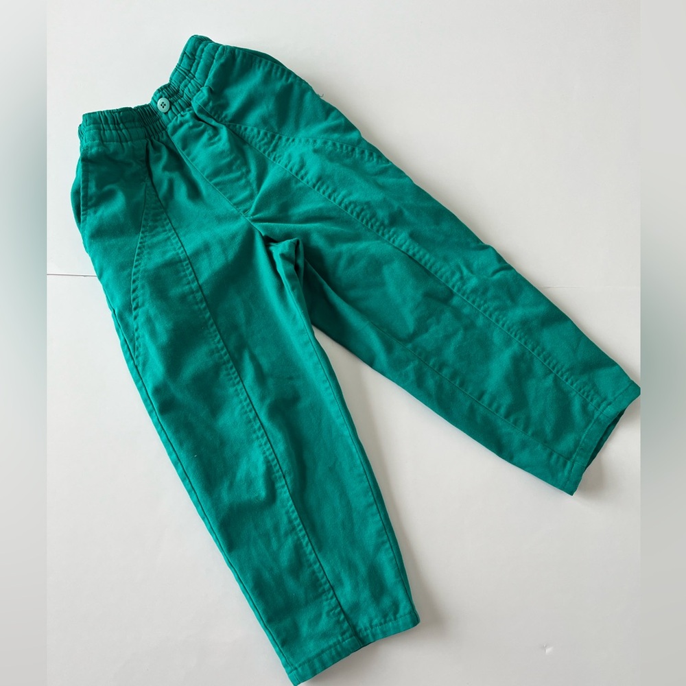 Vintage and authentic Kids Teal Pants With Pockets